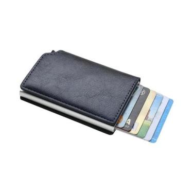Imagem de Porta-cartões De Crédito RFID Unissex, Fino, Inteligente E Minimalista