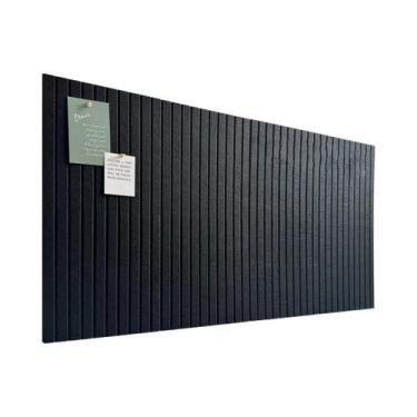 Imagem de Painel De Cortiça Grande Preto Com 6 Peças De Feltro Para Quadro De Av
