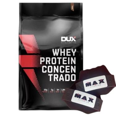 Imagem de Whey Protein Concentrado Cookies 1,8Kg  + Luva Max - Dux-Unissex