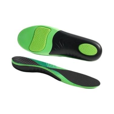 Imagem de Palmilhas Ortopédicas Unissex Com Suporte Para Arco, Confortáveis Para