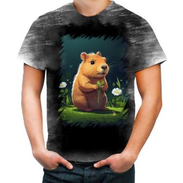Imagem de Camiseta Desgaste Capivara do Bem Animalzinho 18 - Kasubeck Store®, Ba