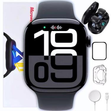 Imagem de Relogio Smartwatch Pro Series S10 NFC GPS Masculino Feminino 47mm Com 