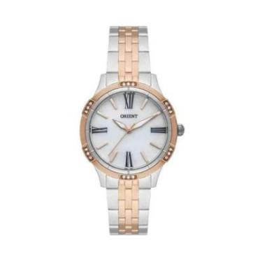 Imagem de Relógio Orient Eternal Prata/Rose Feminino FTSS0112 B3SR-Feminino
