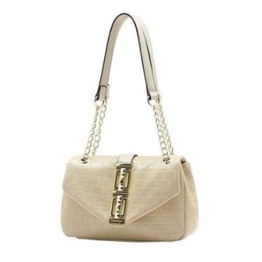 Imagem de Bolsa de Ombro Feminina Matelassê Elegance Moderna Chenson-Feminino