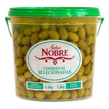 Imagem de Azeitona Verde Graúda - Grande 2kg - Sabor Nobre