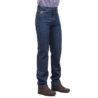 Imagem de Calça Jeans Masculina Azul 100% Algodão Land Horse 39764, 44