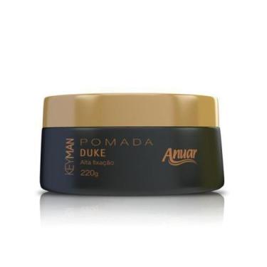 Imagem de Creme Modelador Barba, Cabelo e Bigode Keyman Duke 220g Alta Fixação -