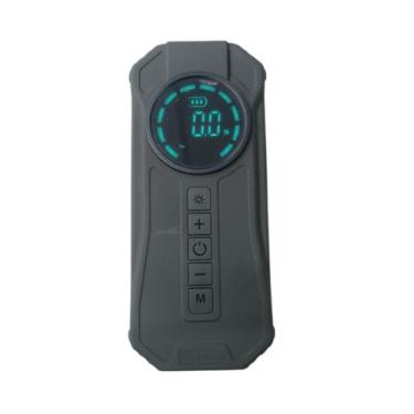 Imagem de Calibrador Compressor Pneu Bomba De Ar E Auxiliar De Partida 2500mah 8
