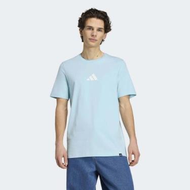 Imagem de Camiseta Argentina Adidas Tango Masculina, Azul, G