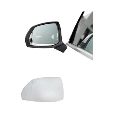Imagem de Vidro De Espelho Lateral Aquecido Para Audi Q5 Q5L SQ5 Q7 SQ7 2018-202