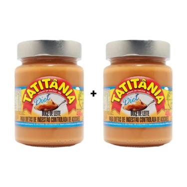 Imagem de Kit com 2 - Doces de Leite Puro Diet Tatitania - 400g - Tatitânia