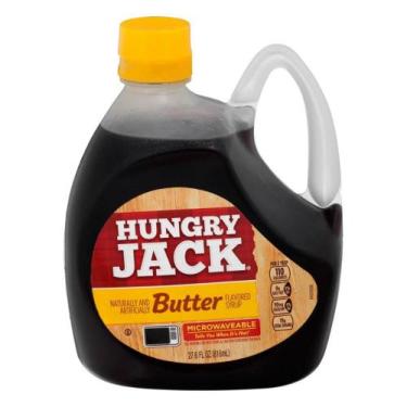Imagem de Calda Americana Hungry Jack Maple Syrup 816ml Vários Sabores