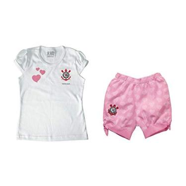 Imagem de Conjunto Infantil Corinthians Rosa - Torcida Baby
