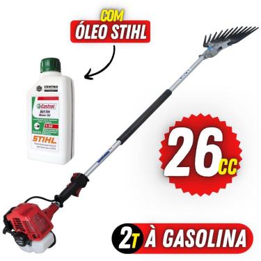 Imagem de Derriçadeira Profissional Nakashi Com Motor Mitsubishi Braço Longo de 1500mm e Garra Si...