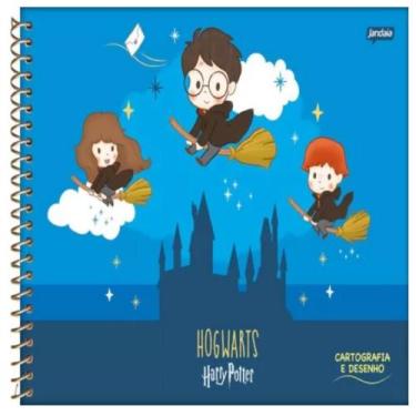 Imagem de Caderno De Desenho Harry Potter 96 Folhas - Jandaia