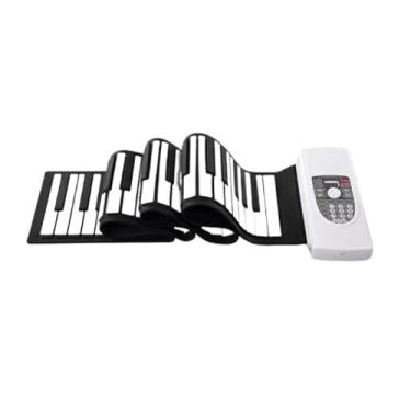 Imagem de teclado eletrônico para iniciantes Controlador De Instrumento Musical, Portátil, 88 Teclas, Teclado Musical, Piano Eletrônico Profissional