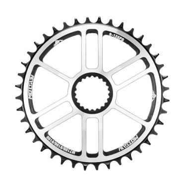 Imagem de ZOCKZ Corrente de bicicleta de 12 velocidades 30T/32T/34T/36T/38T/40T bicicleta de velocidade única estreita ampla e montagem direta com ferramenta de montagem para manivelas M9100/M8100/M7100