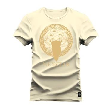 Imagem de Camiseta Plus Size Algodão Premium T-Shirt Mulher Cobra Nexstar