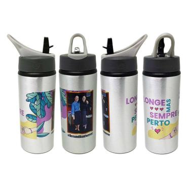 Imagem de Squeeze Garrafa Personalizado Amigas Longe Mas Sempre Perto