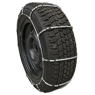 Imagem de TireChain.com P185/80R13 Correntes de pneu com tensores de mala e aranha
