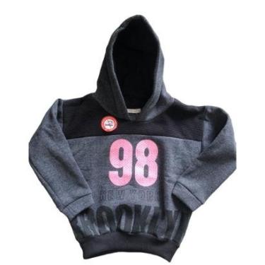 Imagem de Blusa De Frio Moletom Infantil Menina Fashion Olyns-Feminino