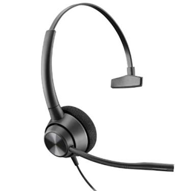 Imagem de Conjunto de fones de ouvido Mono EncorePro 310 da Plantronics, microfone com cancelamento de ruído, USB-A, desconexão rápida 214568-01
