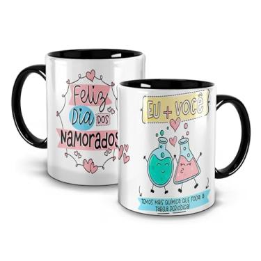 Imagem de Caneca Alça e inter/Preta Namorados Química única