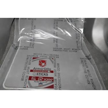 Imagem de O revendedor deve remover a capa protetora pesada de 4 mm. Adere a mais tapetes de veículos. Qtd: 114 tapetes. 61.0 cm x 200' Perfurado a cada 53.3 cm. 100% EUA