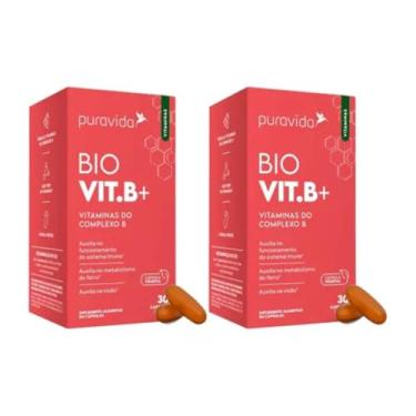 Imagem de 2x Vitamina Bio B+ Vitaminas Complexo B Pura Vida Imunidade