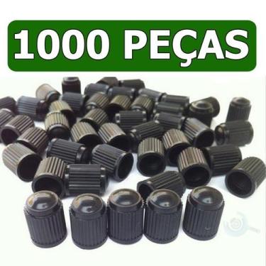Imagem de Kit Tampinhas Plasticas Para Bico Pneu Moto Carro Bicicleta Pacote Com