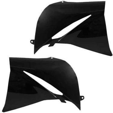Imagem de Aba Tanque Carenagem Xt 660 2005 A 2013 2015 A 2017 Preto Injetado - S