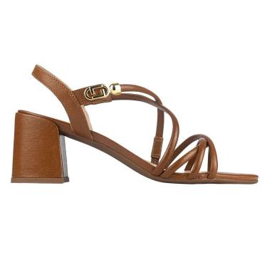 Imagem de Sandália Luz da Lua Salto Baixo Ambar