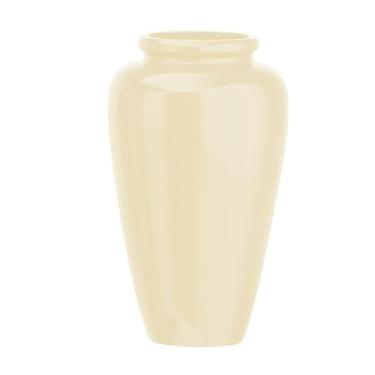 Imagem de Vaso Fibra De Vidro Cachepot Tipo Vietnamita Vitrificado Grande (Areia)