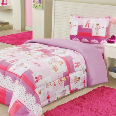 Imagem de Edredom Dupla Face Infantil Solteiro Personagens Kids - Harumi Enxovai