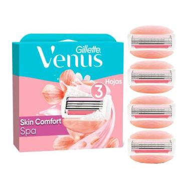 Imagem de Carga para Aparelho de Depilação Feminino  - Gillette Vênus Spa Skin C