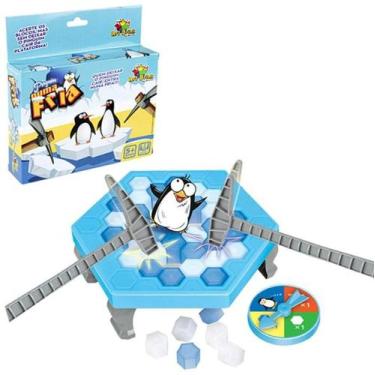 Imagem de Jogo Mini Mesa Quebra Gelo Pinguim Numa Fria brinquedo - zein