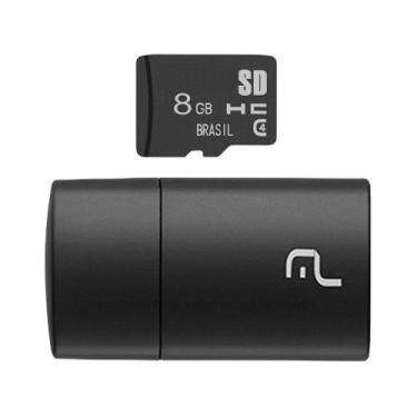 Imagem de Cartão de Memória 8GB Micro SD Multilaser - Classe 4 MC161