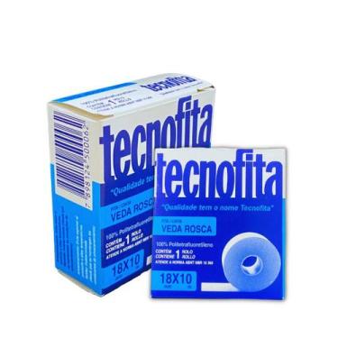 Imagem de Fita Veda Rosca Multifita Tecnoflon18mmX10m Tecnofita Branca