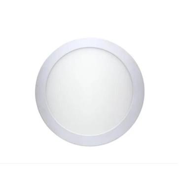 Imagem de kit 10un Painel Plafon Led Sobrepor Redondo 25w quente 3000k - Losch