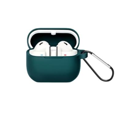 Imagem de Capa de silicone para galaxy buds 3 pro 2024, acessórios para fones de ouvido sem fio, capa protetora macia,Green