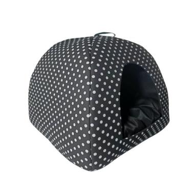 Imagem de Cama Pet 2x1 Casinha Cabana Toca Iglu Almofada Cães Gato G - Multiflex