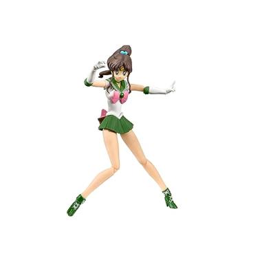 Imagem de BANDAI Spirits S.H. Figuarts Sailor Moon Sailor Jupiter Animation Color Edition (Resale Version), Approx. 5.9 inches (150 mm), PVC & ABS, Pre-Painted Action Figure