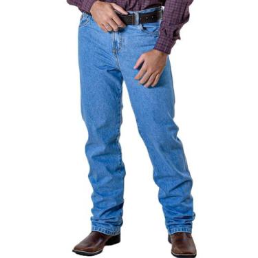 Imagem de Calça Country Masculina Jeans Balão Destroyed Claro - Rodeo Farm, 34