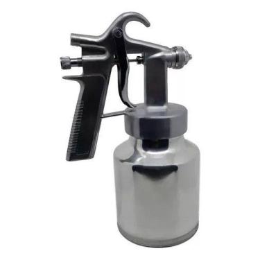 Imagem de Pistola De Tinta Baixa Pressão Ar Direto 1 Litro Em Alumínio - Fred St