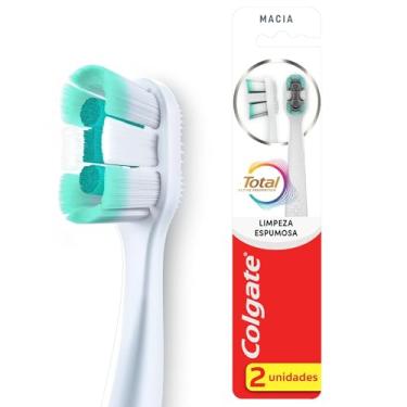 Imagem de Escova Dental Colgate Total Limpeza Espumosa Suave 2 unidades