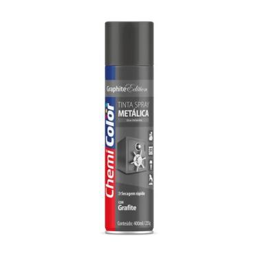 Imagem de Tinta Spray Metálica 400ml Várias Cores Chemicolor
