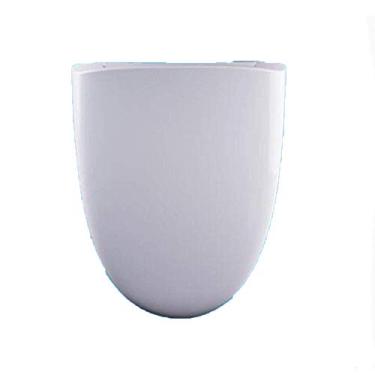 Imagem de Assento sanitário universal estilo o/v/u, tampa de vaso sanitário estilo ureia-formaldeído, montado na parte superior, fácil de instalar, branco-473 * 379mm