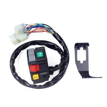 Imagem de BH-Motor Novo interruptor de guidão Start Kill Stop Farol para Honda ATC250ES Big Red 250 1985-1987
