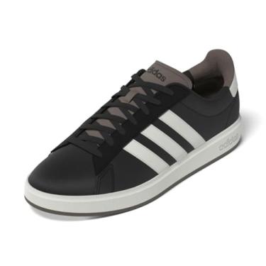 Imagem de adidas Grand Court 2.0 Tênis masculino, Preto/Off White/Earth Strata, 44