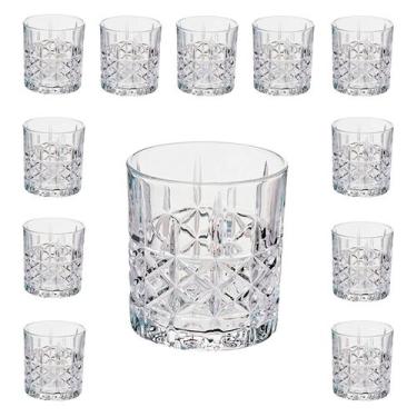 Imagem de Copo Baixo para Whisky Glasgow 345ml 12 Unidades - Genérico, Transpare